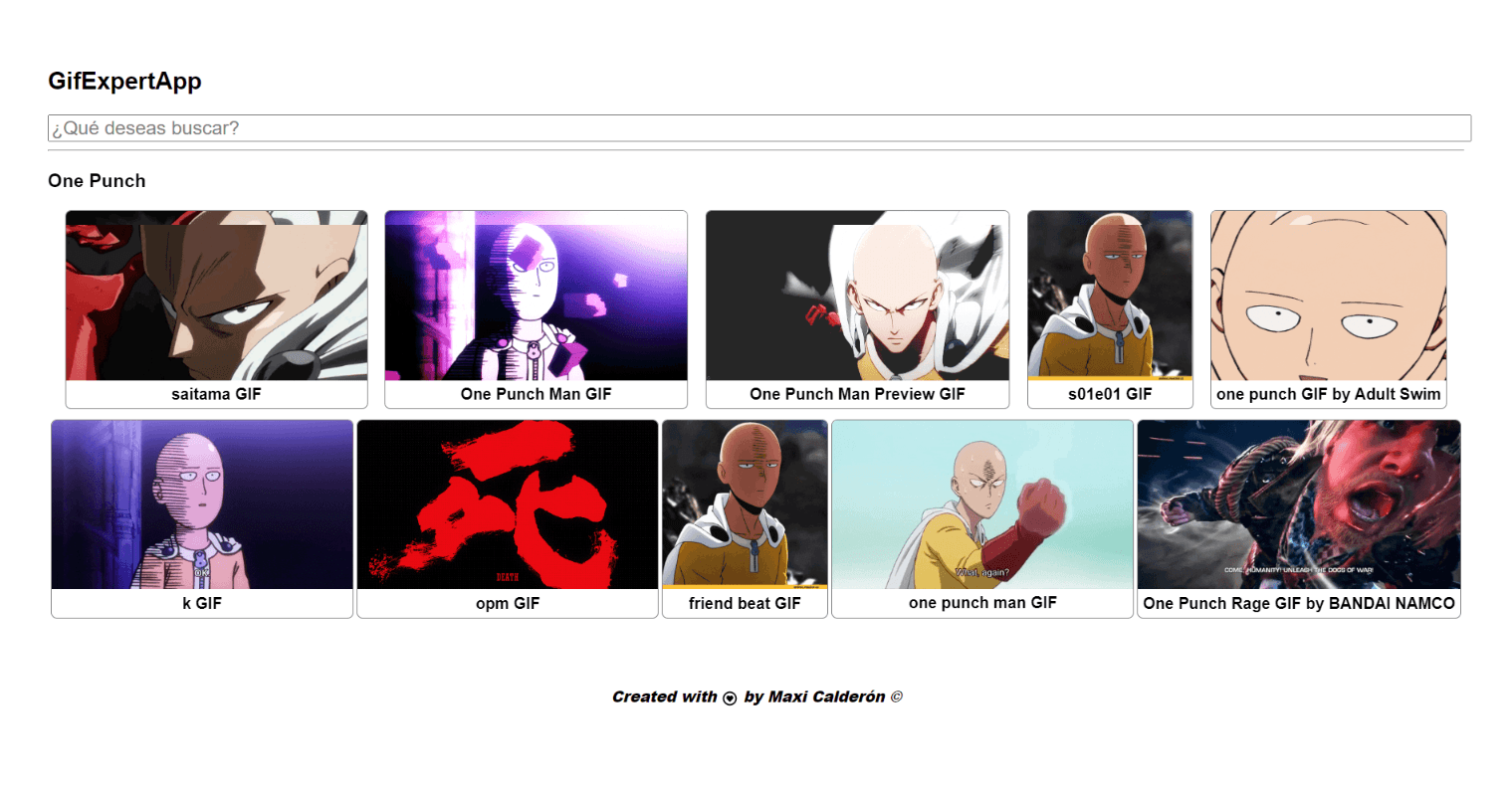 screenshot from GiftExpert web